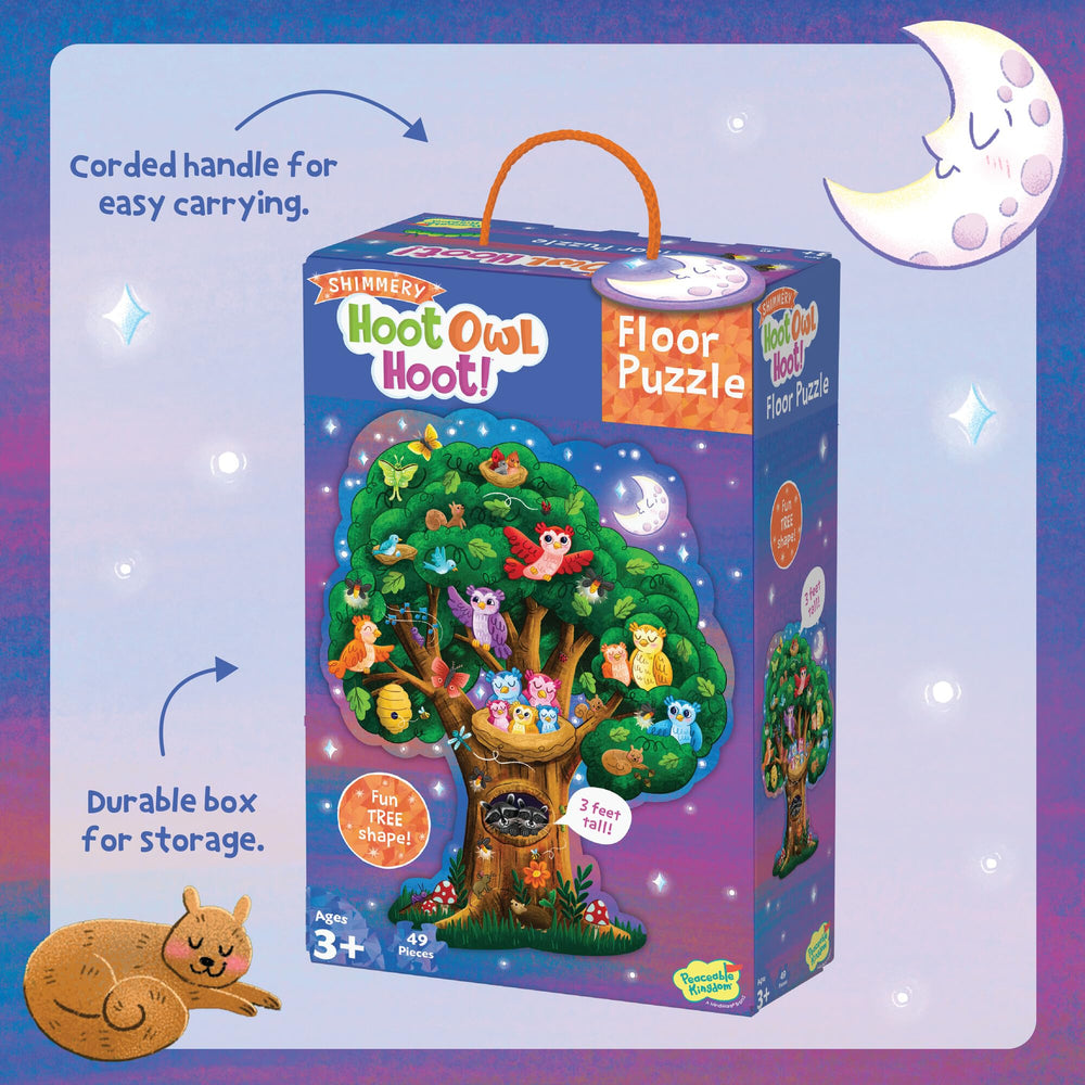 Peaceable Kingdom ages five plus puzzle suitable for new puzzlers.
