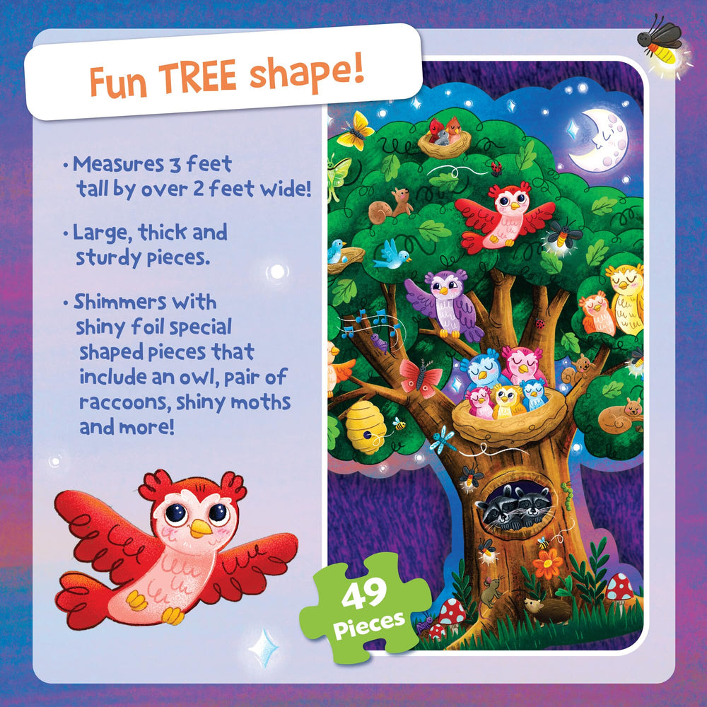 Peaceable Kingdom classroom puzzle sturdy pieces for group activities.