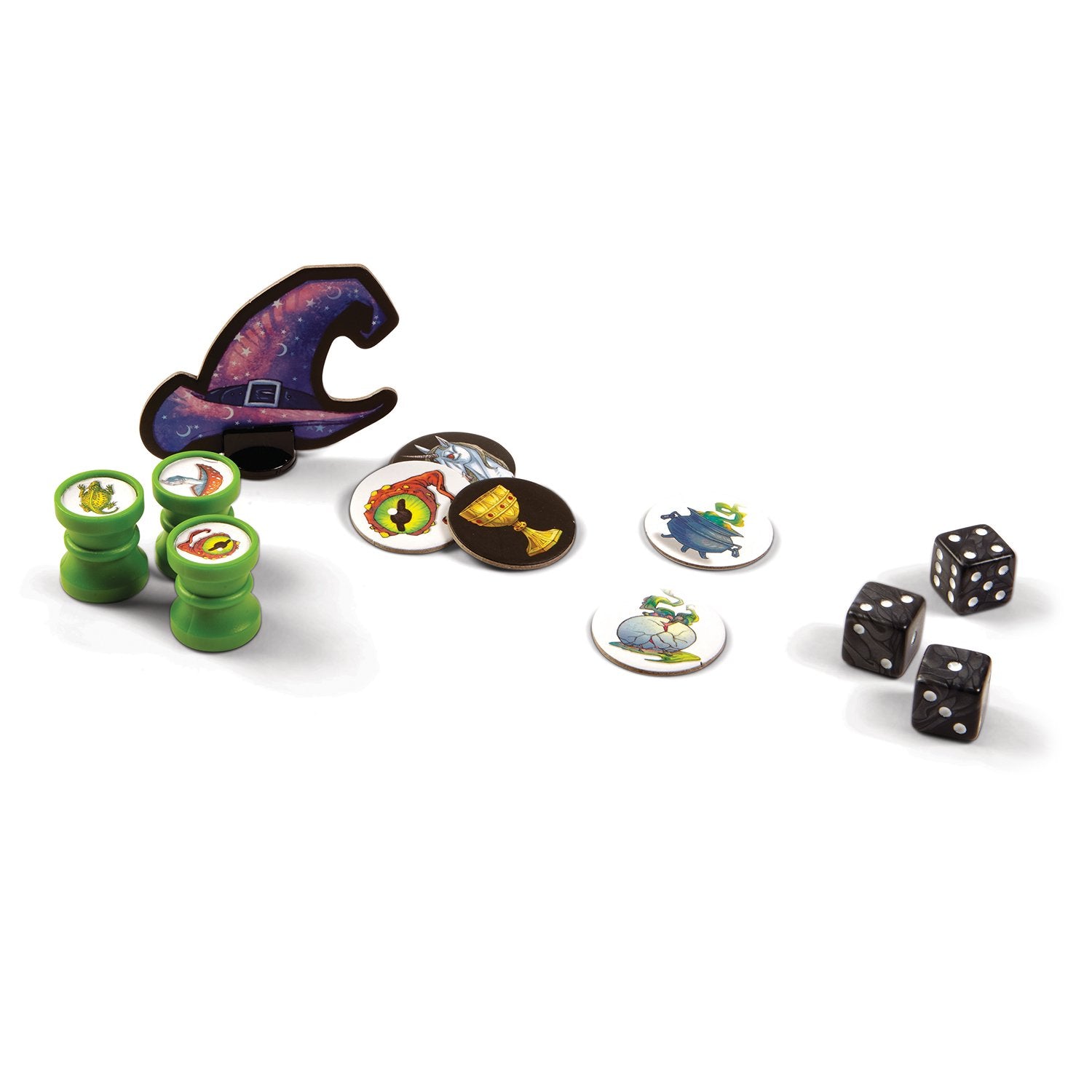 Peaceable Kingdom Cauldron Quest magic dice spice up potion crafting with luck and planning