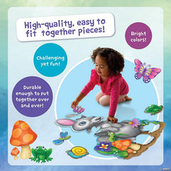 Peaceable Kingdom corded-handle box for portable, easy transport