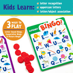 Peaceable Kingdom drawstring bag to store letters and tokens
