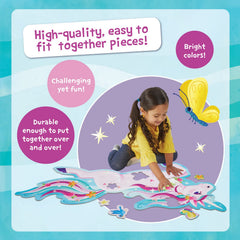 Peaceable Kingdom puzzle with carrying handle for portable classroom use