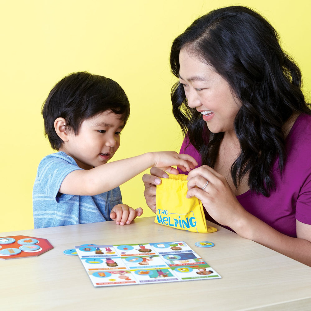 Peaceable Kingdom Friends and Neighbors tokens guide cooperative storytelling and helping actions