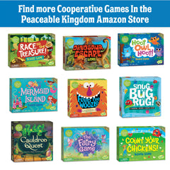 Peaceable Kingdom game board holders keep components neatly arranged