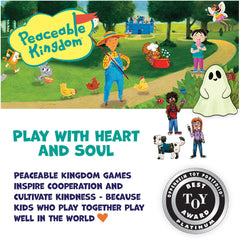 Peaceable Kingdom ghost mover display captures suspenseful attic moments