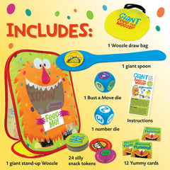 Peaceable Kingdom bust a move die prompts dynamic actions