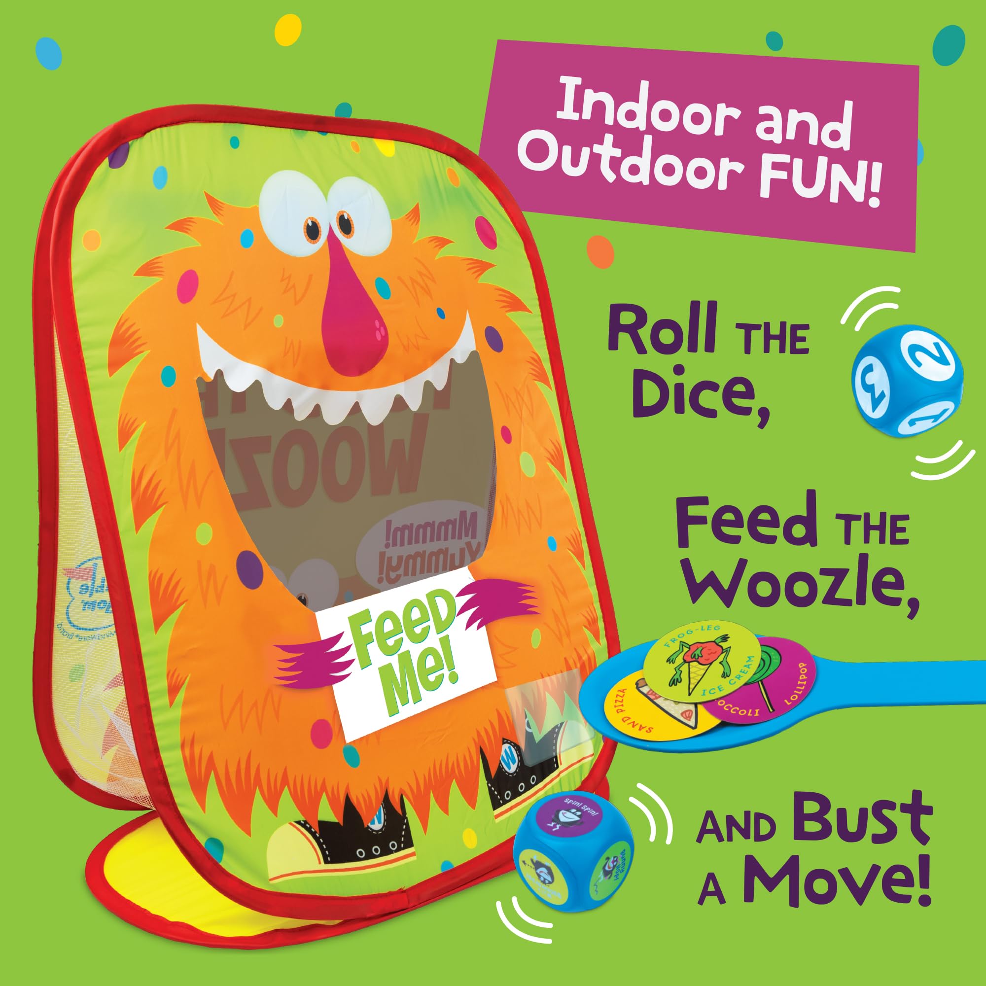 Peaceable Kingdom giant spoon ready for feeding and motor fun