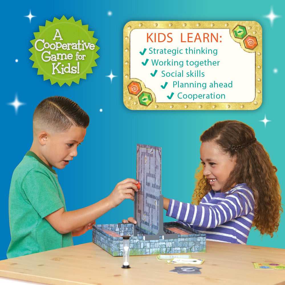 Peaceable Kingdom gnomes in play highlight tactile magnets enabling quick adjustments