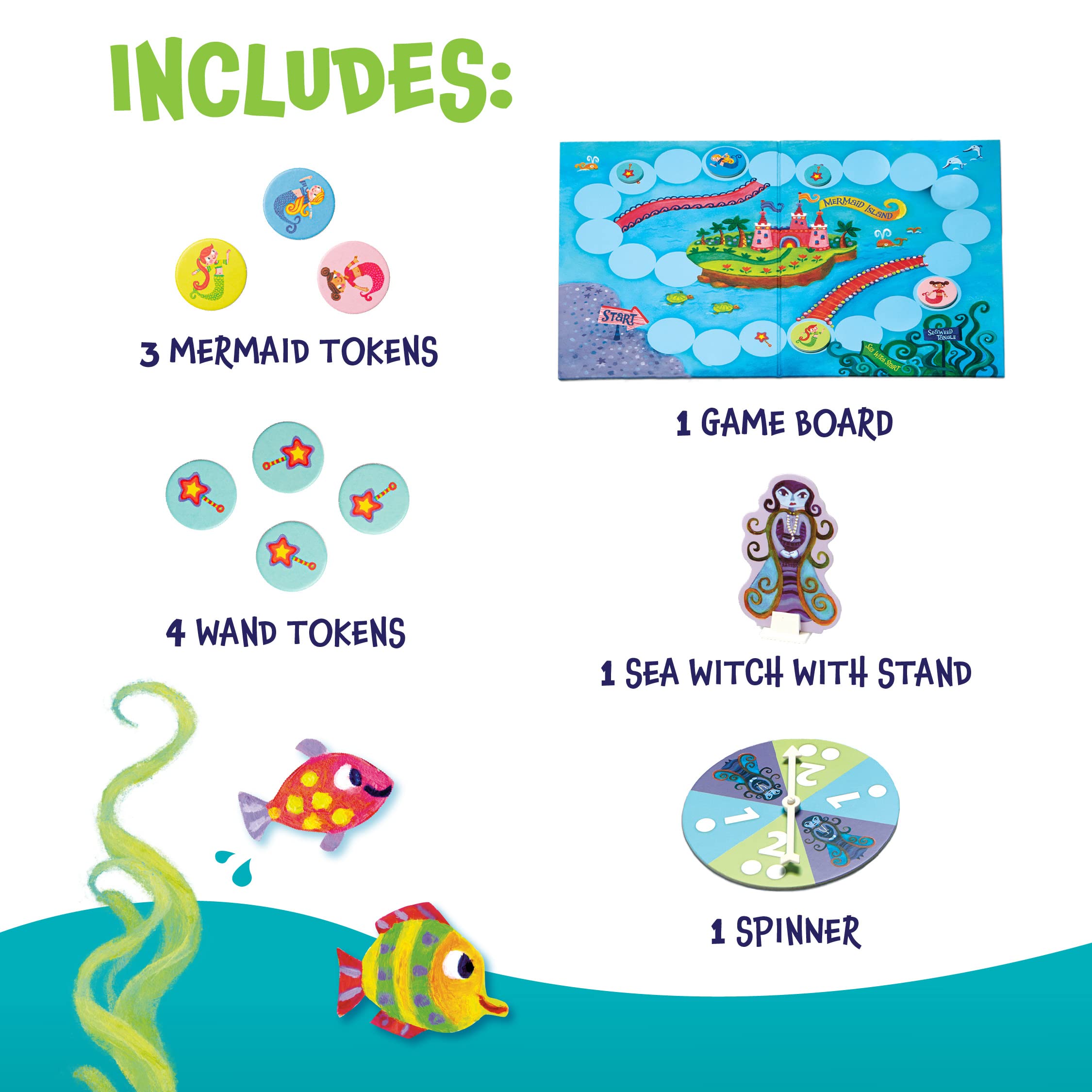 Peaceable Kingdom instruction manual for easy setup.