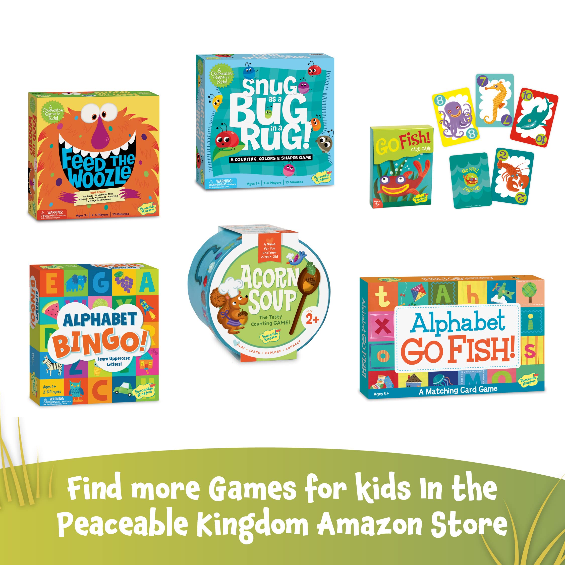 Peaceable Kingdom Jump Jump Joey children jumping with joy in group play