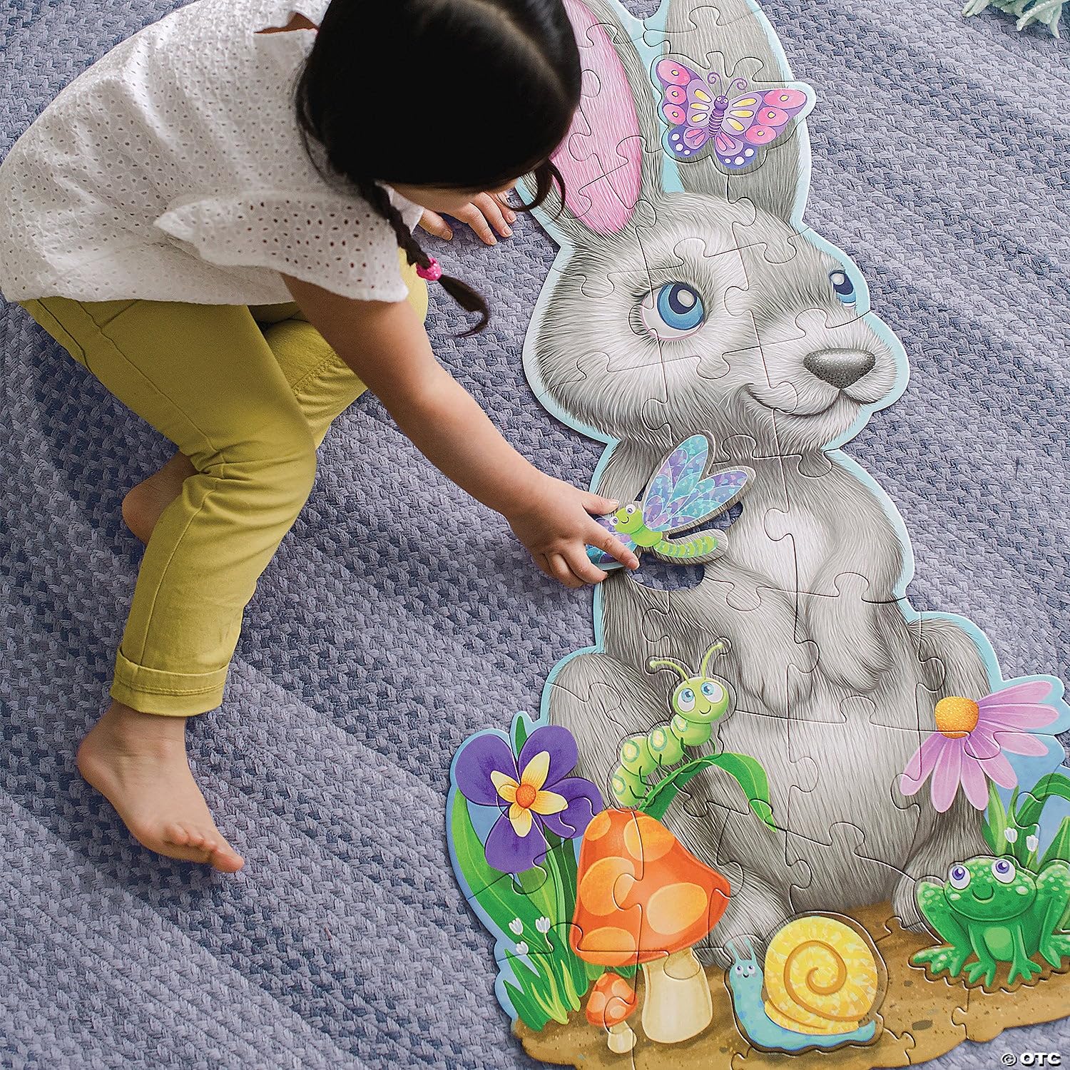 Peaceable Kingdom large puzzle pieces designed for easy handling and group play