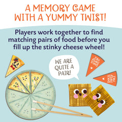 Peaceable Kingdom magic cheese wedge stands out as a special piece that keeps play engaging.