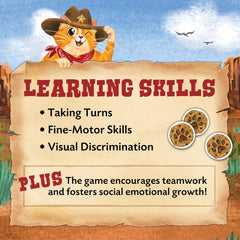 Peaceable Kingdom Meowdy Cowboy Cookies as tangible teamwork incentives.
