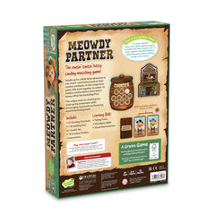 Peaceable Kingdom Meowdy Instruction Card guiding group activities.
