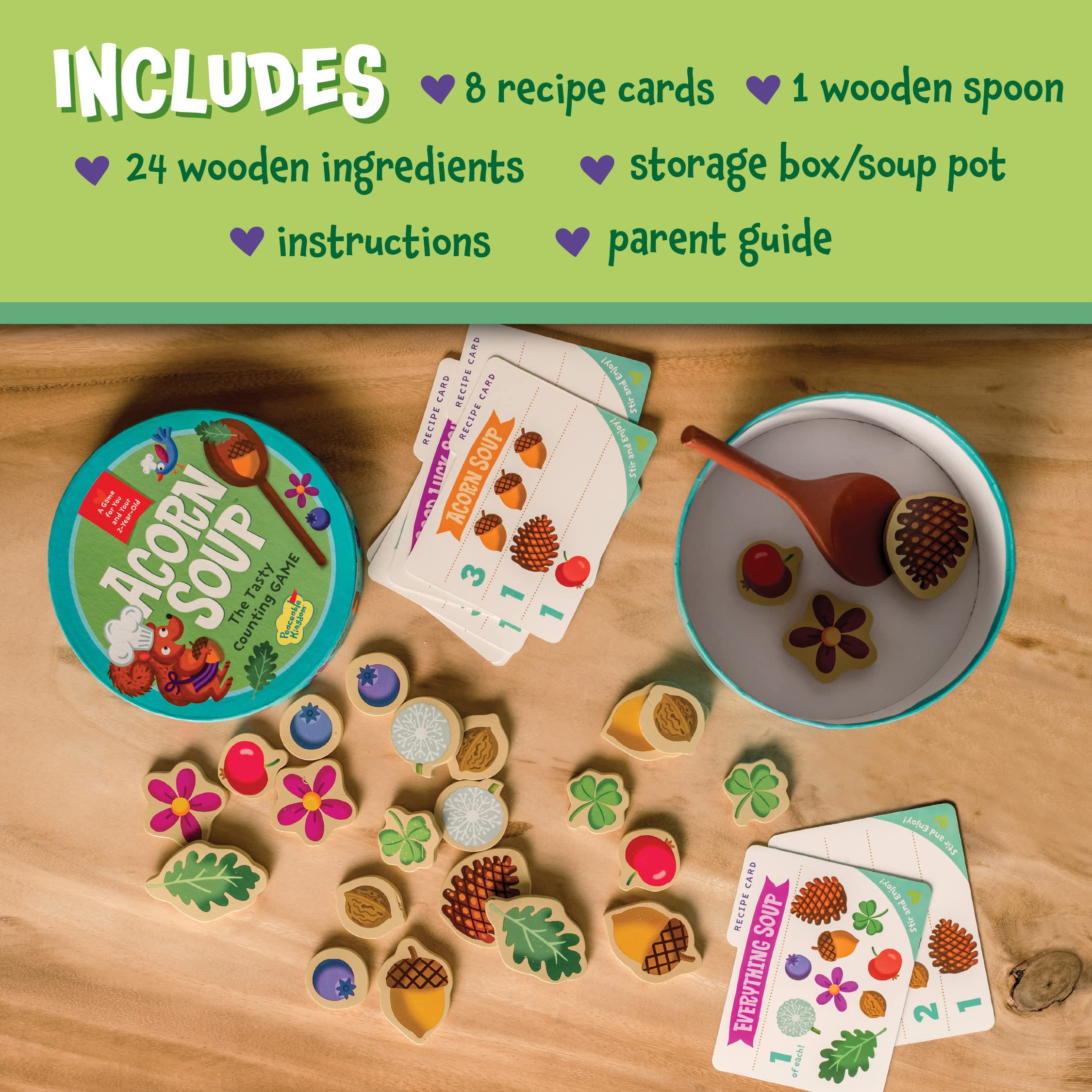 Peaceable Kingdom parent guide supports adults in facilitating learning moments