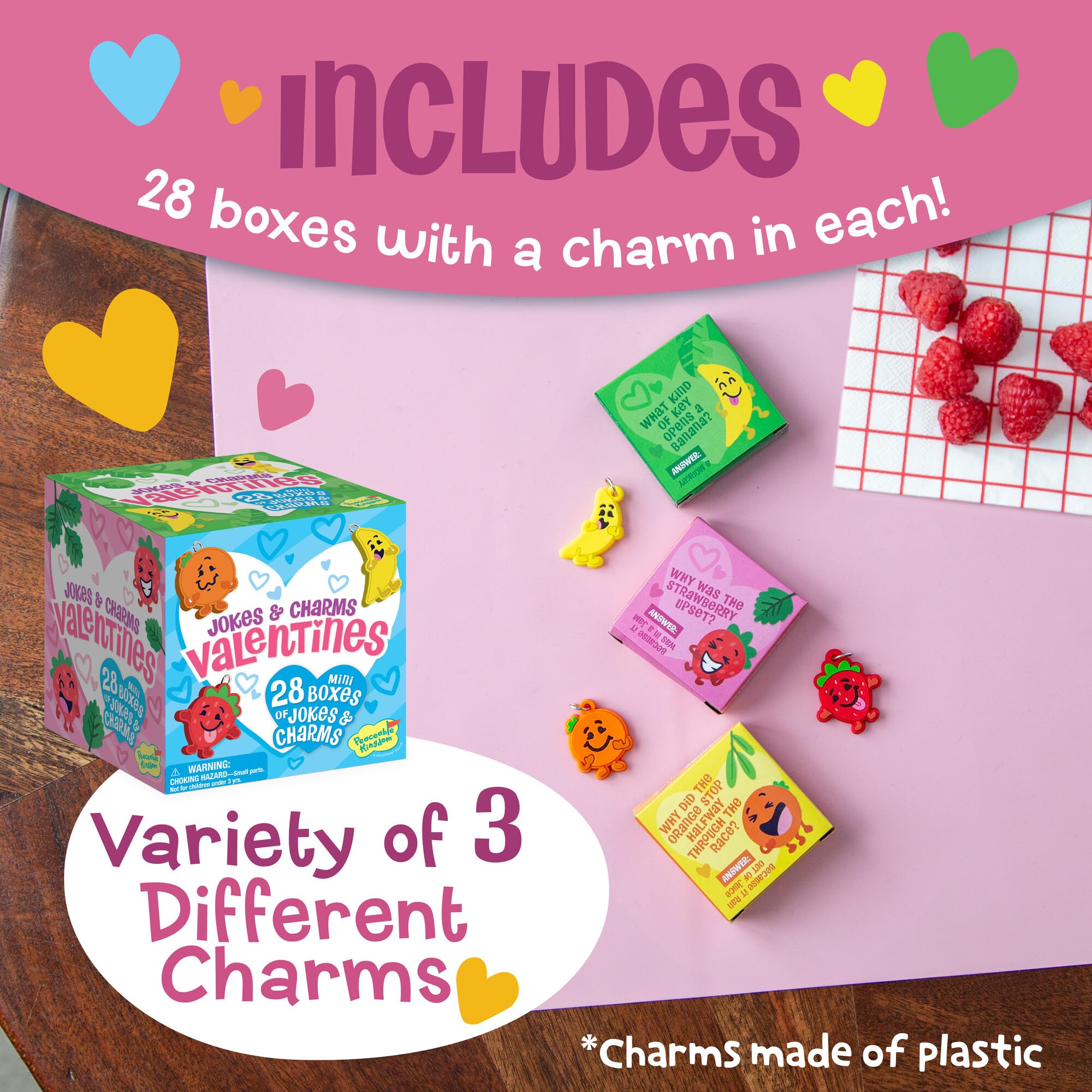 Peaceable Kingdom scented options and stickers enhance card activity