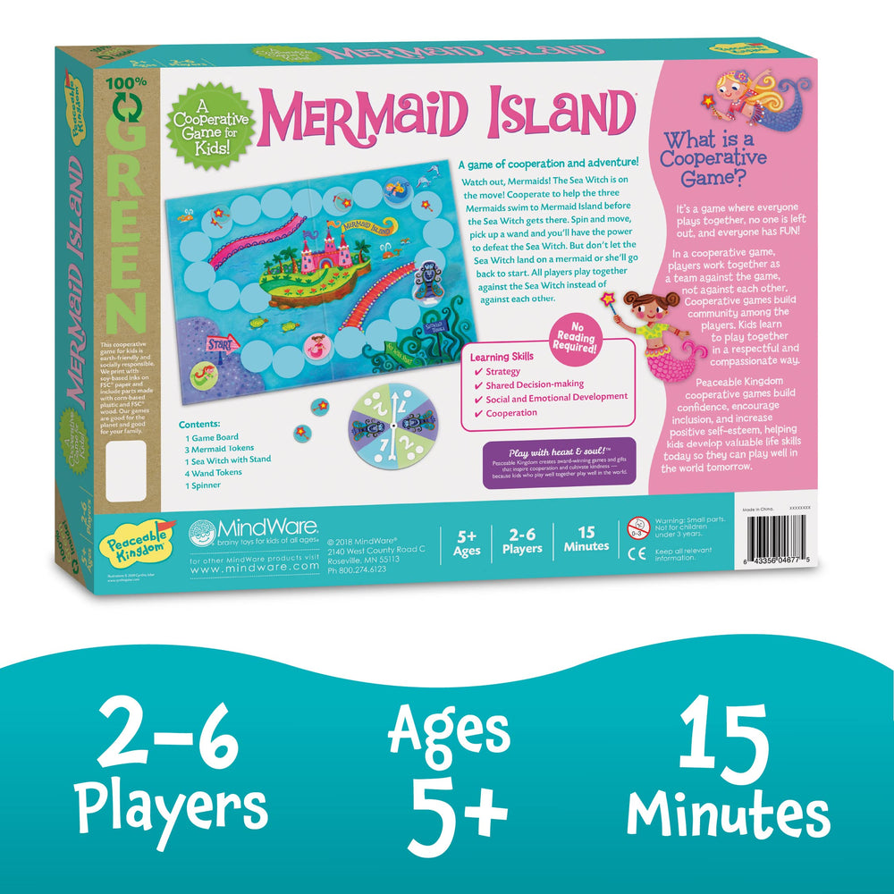 Peaceable Kingdom spinner guiding quick, social rounds.