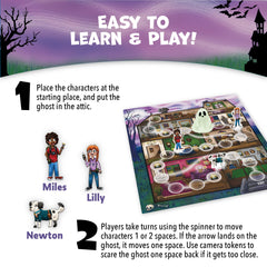 Peaceable Kingdom spinner guides turn order for younger players