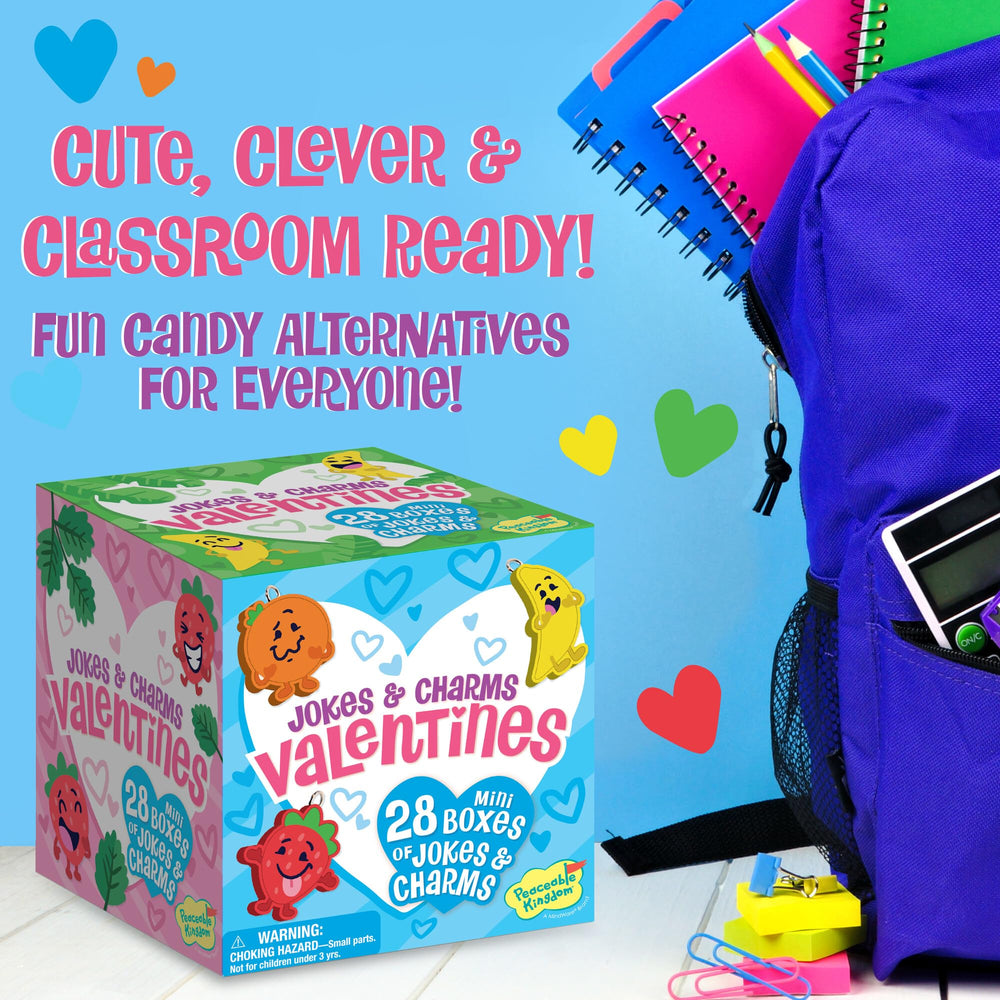 Peaceable Kingdom valentine exchange supports inclusion and writing practice
