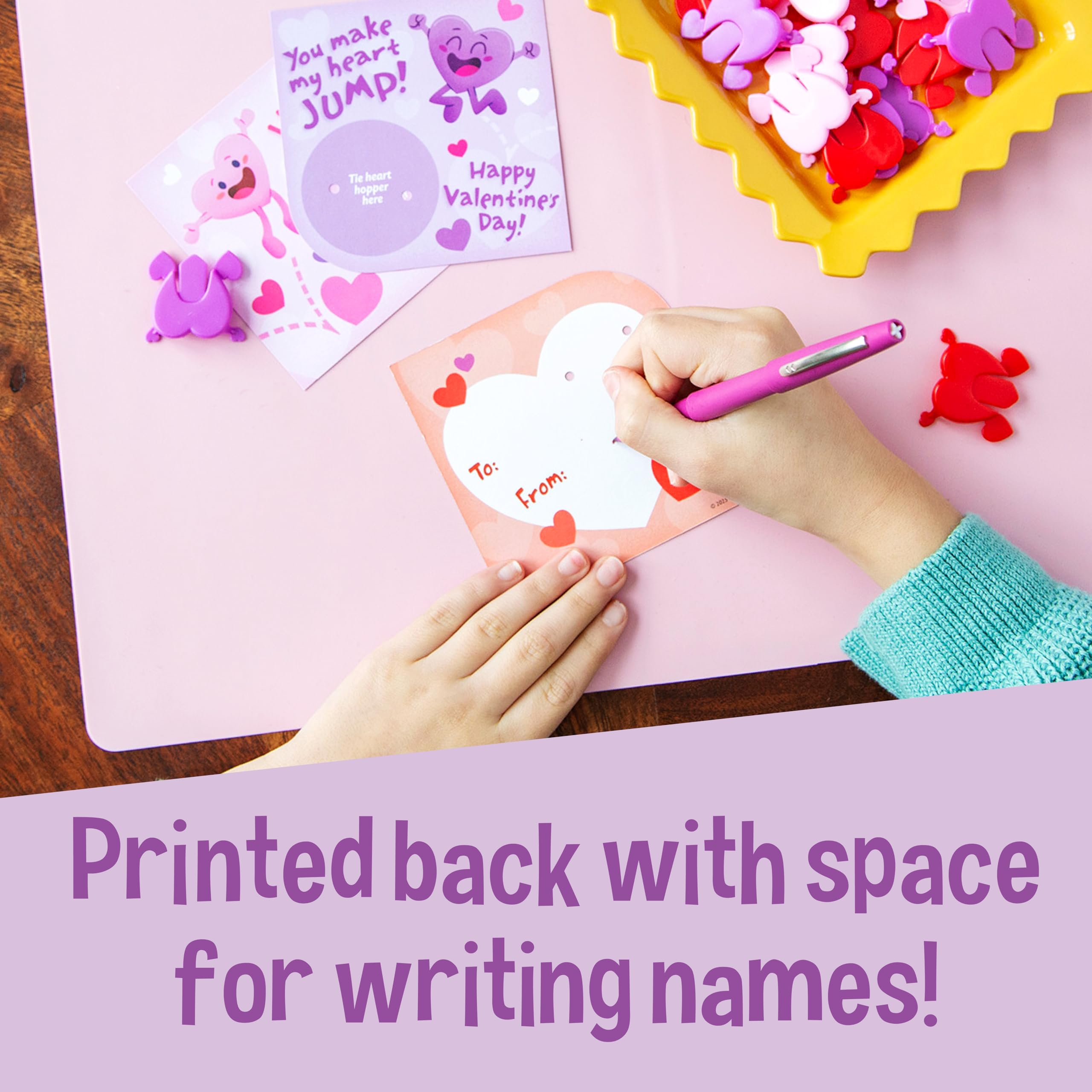 Peaceable Kingdom color variety enhances Valentine’s Day excitement in classrooms
