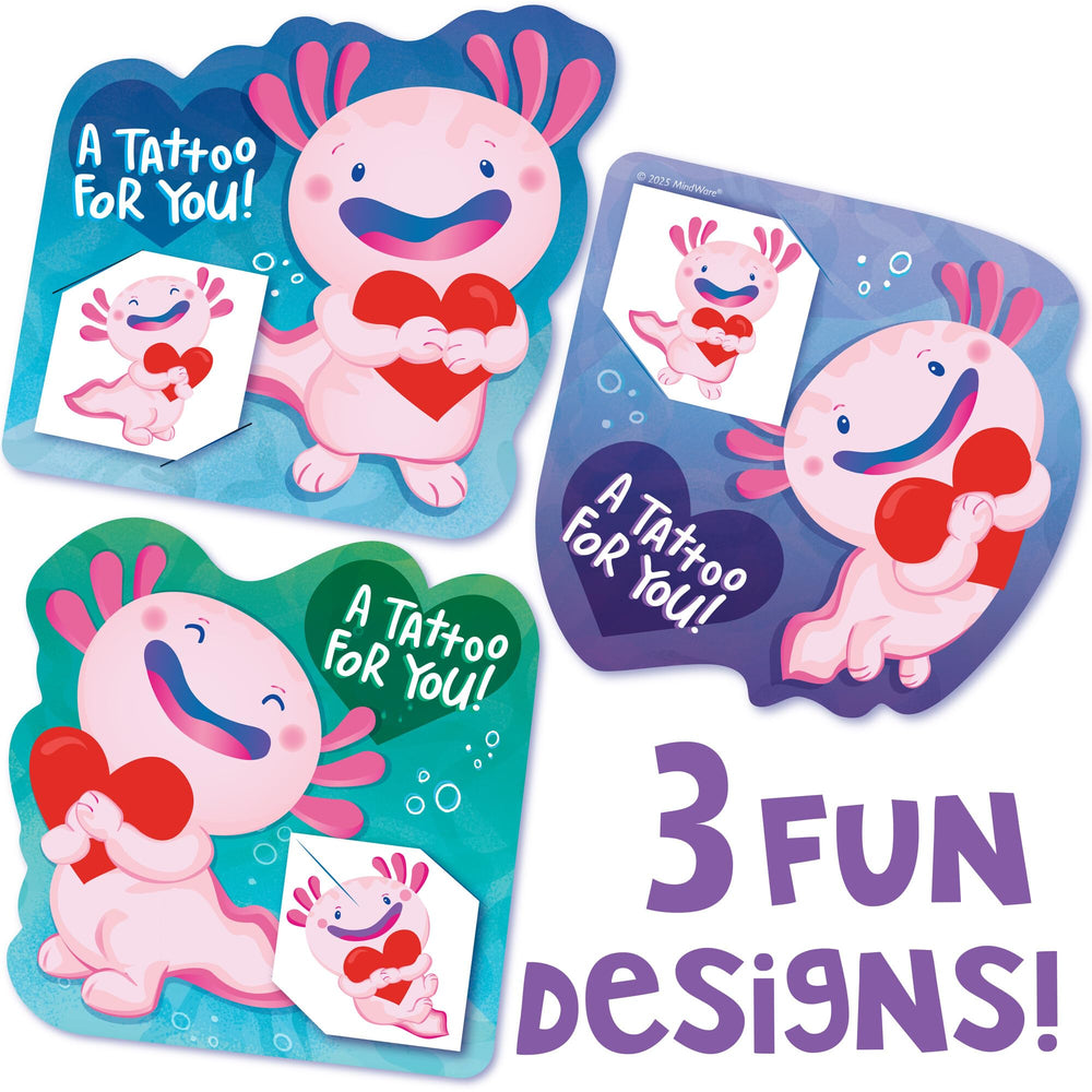 Peaceable Kingdom valentines cards with envelopes simplify school exchanges.