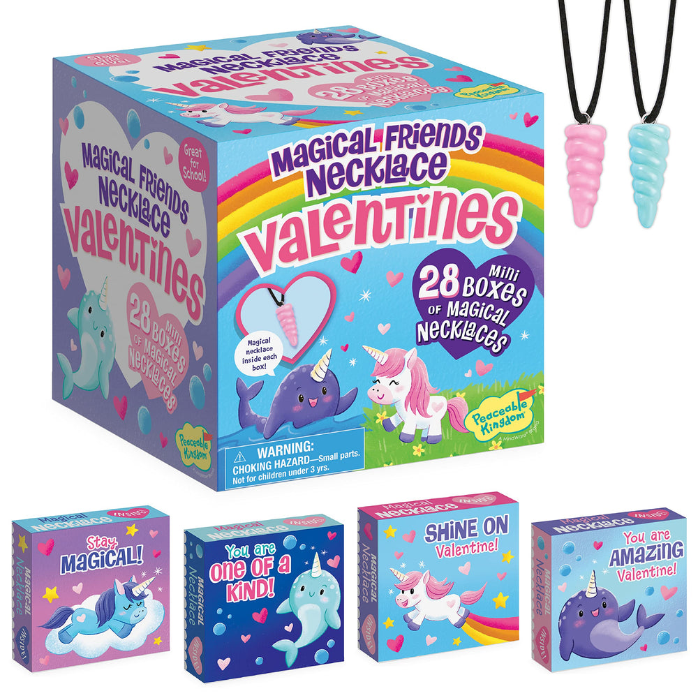 Peaceable Kingdom valentines cards for kids classroom dinosaur design, encourages friendly exchanges