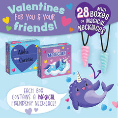 Peaceable Kingdom valentines cards for kids classroom unicorn design, promotes sharing