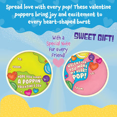 Peaceable Kingdom Valentines set includes To/From spaces, easy to personalize.