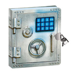 Peaceable Kingdom Vault Door Diary closed, private space for secret thoughts.