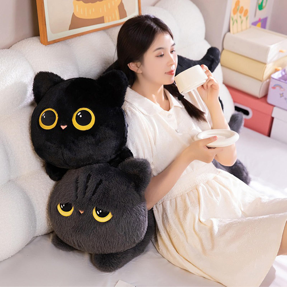PEACH CAT long cat plush makes a thoughtful gift for kids and friends