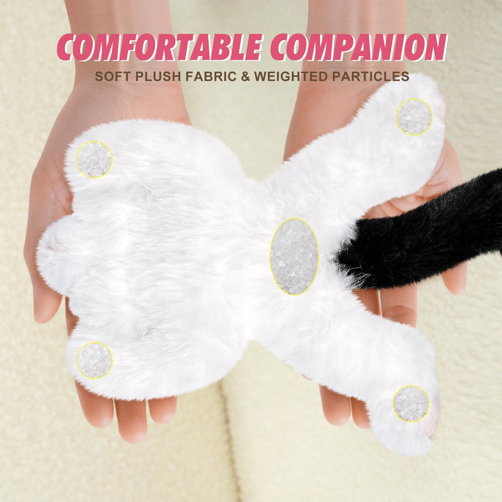 PEACH CAT plush in premium fabric for soft, durable snuggling.