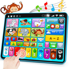 Peacurh Tablet Alphabet Icons enhance early literacy with clear pronunciations and engaging feedback.