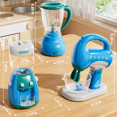 PEADUCK 3-in-1 play kitchen mixer for pretend baking