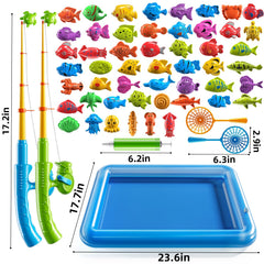 PEADUCK mesh storage bag keeps fish pieces organized after play.