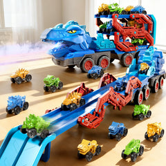 PEADUCK spray-and-sound dino feature adds immersive effects.