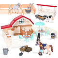 Peagprav Horse Club Arena with barn and fence invites imaginative play and storytelling.