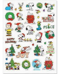 Peanuts Snoopy Charlie Brown Easter sticker sheet for spring crafts