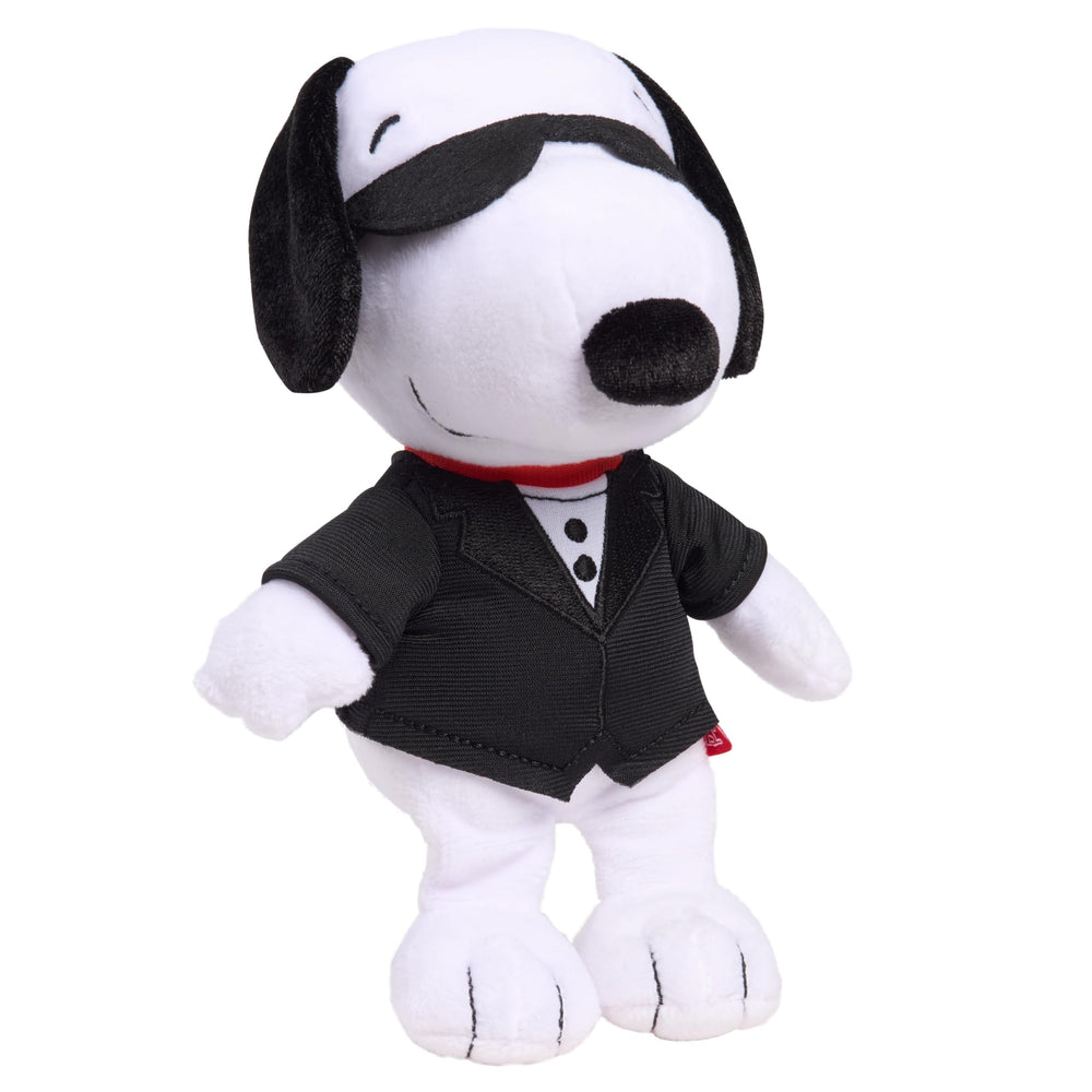 Peanuts Snoopy Secret Agent plush in jacket evokes nostalgic charm for fans