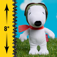 Peanuts Snoopy plush with soft fabrics and embroidery for durable cuddles.