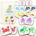 Peapod Play turtle card for memory play and storytelling