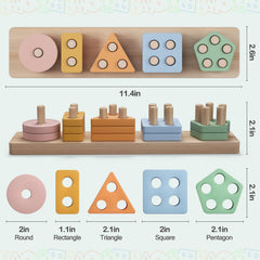 PEBIRA safety rounded edges design protects little hands during play