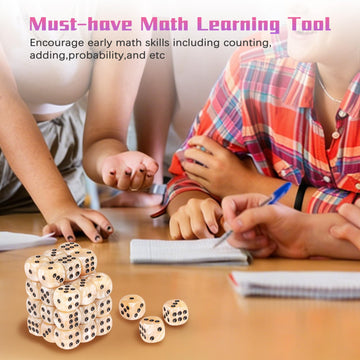 PECHOI classroom-friendly dice set aiding math and probability activities