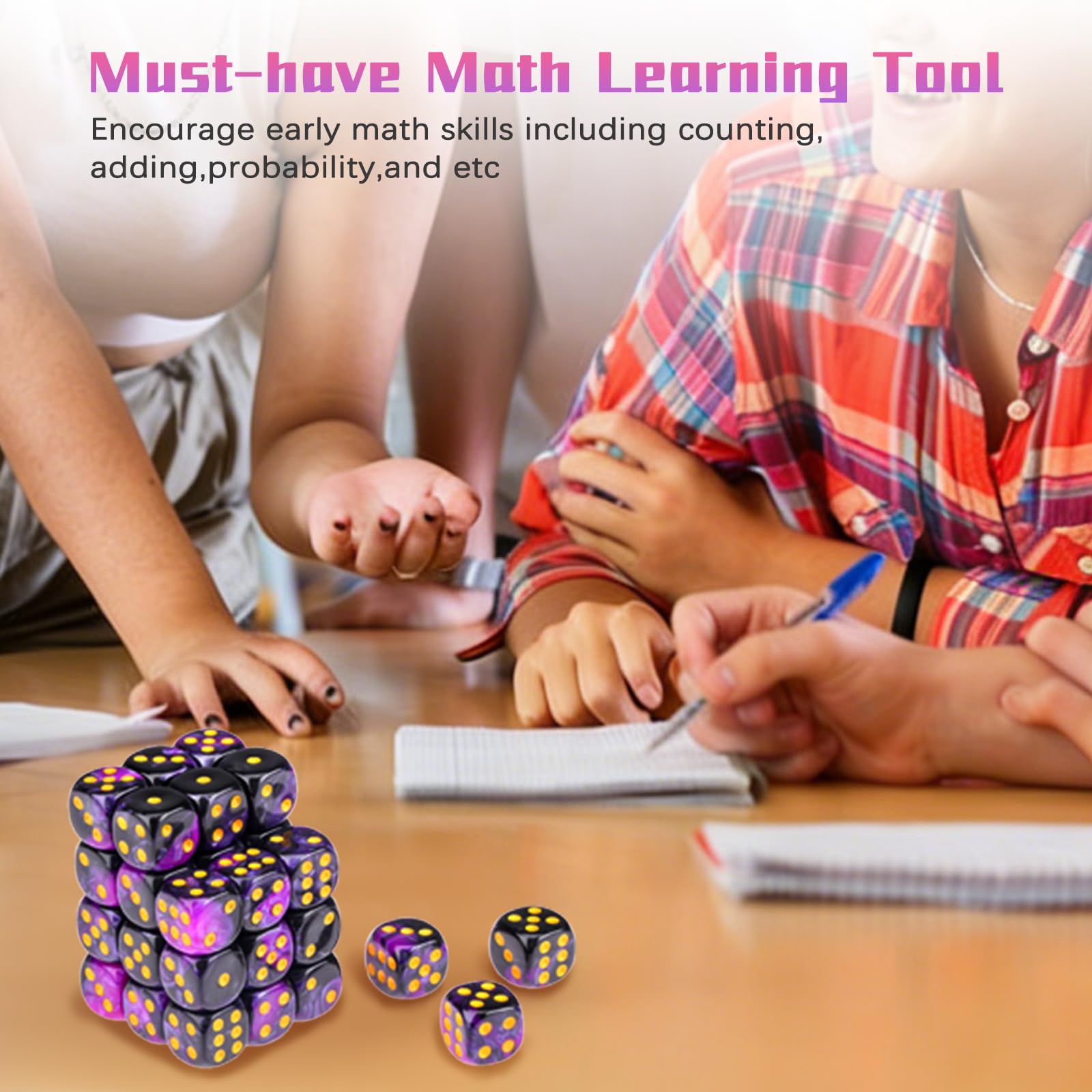 PECHOI classroom-friendly dice promote group activities and turn-taking