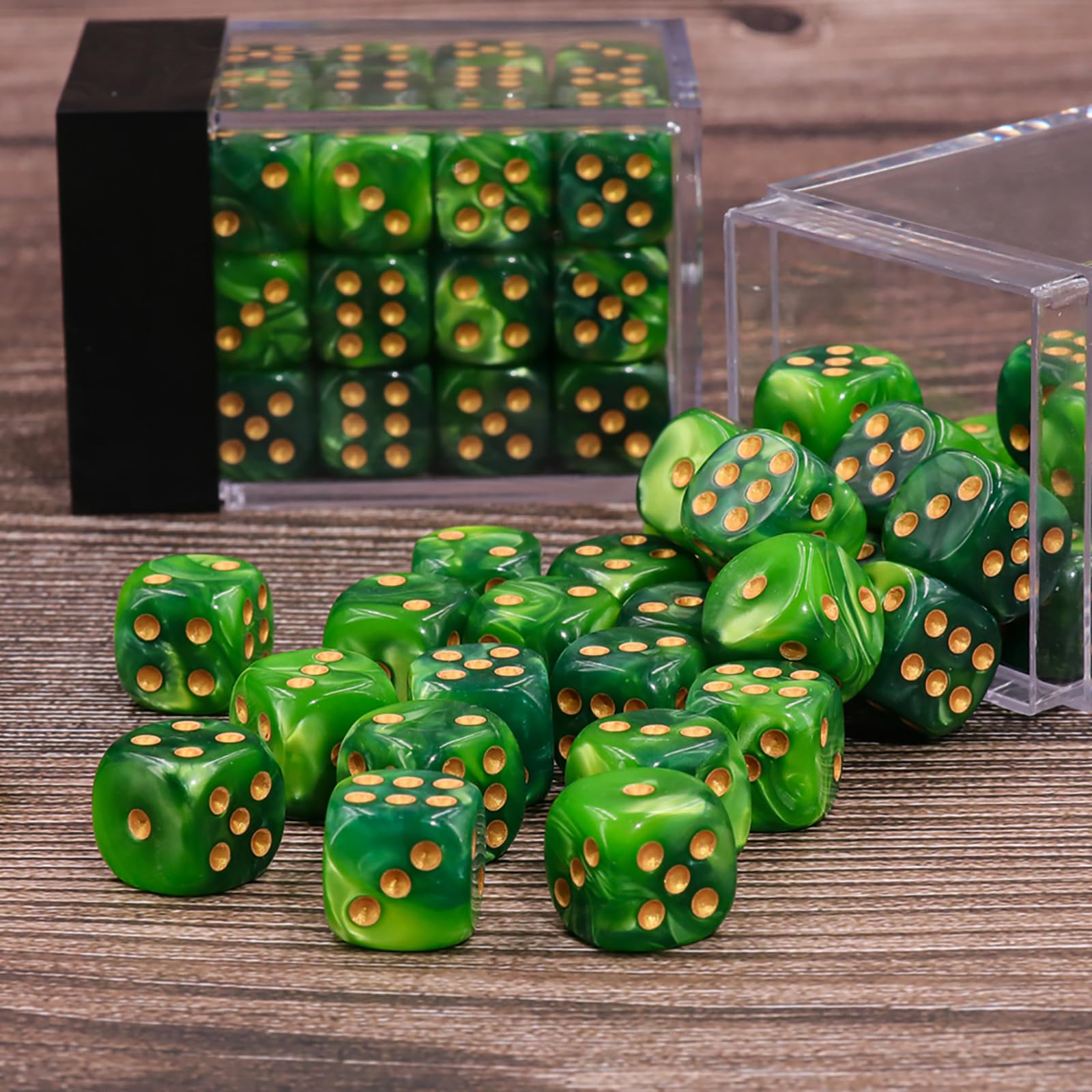 PECHOI two-color dice collection supports varied gameplay styles and themes.