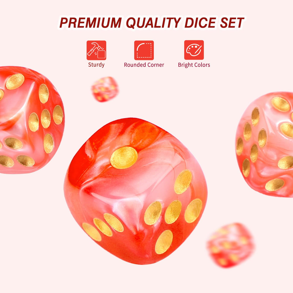 PECHOI universal tabletop dice suit DND, MTG, RPGs, and classroom drills.
