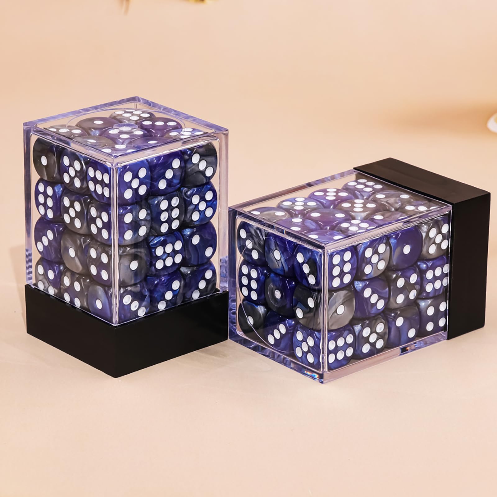PECHOI two-colour dice offer varied aesthetics for different games.