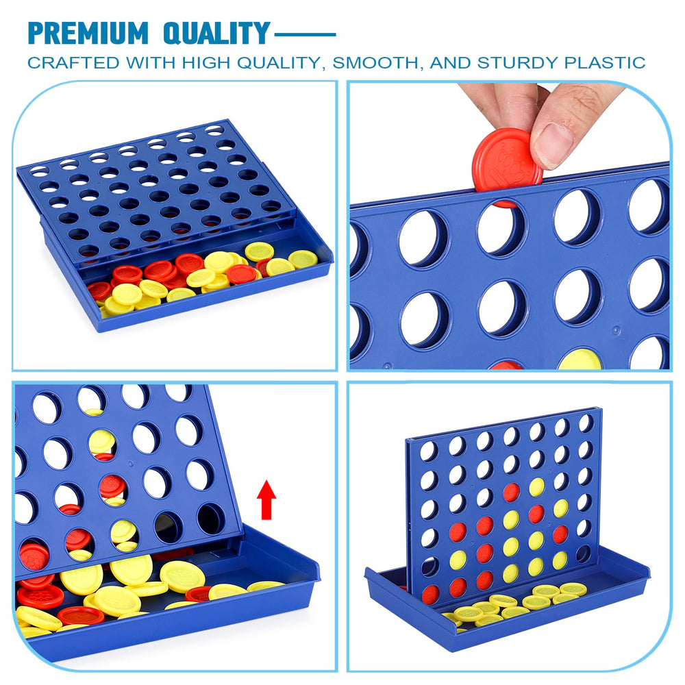 Pedolini 4-in-a-Row in-car use keeps kids entertained