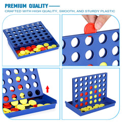 Pedolini 4-in-a-Row in-car use keeps kids entertained