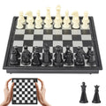 Pedolini travel chess set with magnetic folding board for secure play on the go
