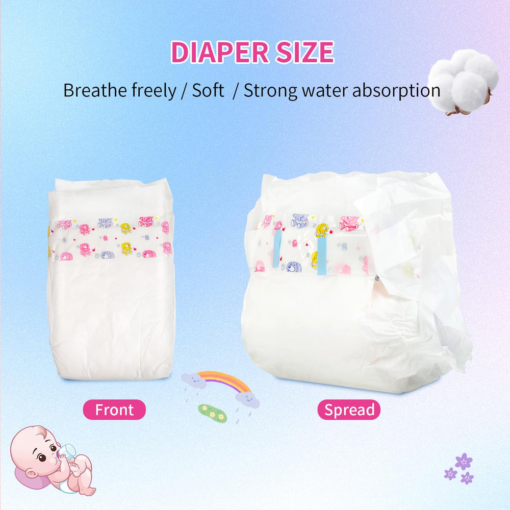 Pedolltree diaper set—essential extras to refresh doll wardrobe.
